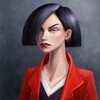 Логотип телеграм канала @bookandmoon — Одна в месяц