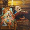 Логотип телеграм канала @bookbrownie — Книжный Домовой📚