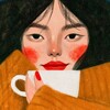 Логотип телеграм канала @bookhungovergirl — BOOK HANGOVER GIRL