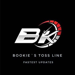 Logo saluran telegram bookie_toss_line — BOOKIE'S TOSS LINE