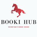 Logo saluran telegram bookiihub — BOOKI HUB™ THE CRICKET ANALYST