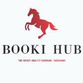 Telegram channel BOOKI HUB™ THE CRICKET ANALYST logo