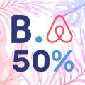 Logo saluran telegram bookingairbnb50 — Booking & Airbnb 50%