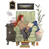 Логотип телеграм канала @bookishfornication — Книжный Блуд