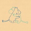 Логотип телеграм канала @bookishmoomin — книжный мумик