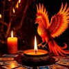 Логотип телеграм канала @books_taro_ru — Магия Феникса. Карты, свечи и немного книг