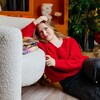 Логотип телеграм канала @books_tiger — книжный тигр📚🐾