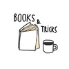 Логотип телеграм канала @booksandtricks — books and tricks