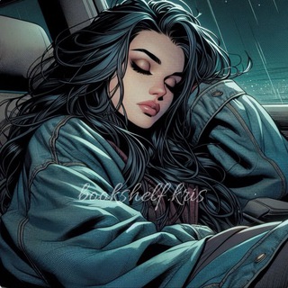 Логотип телеграм канала @bookshelf_kris — bookshelf.kris