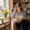 Логотип телеграм канала @booksmayak — Читай, Алена!
