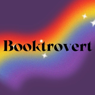 Логотип телеграм -каналу booktrovertua — booktrovert