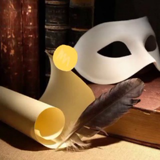 Логотип телеграм канала @bookundermasks — Книга под маской