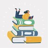 टेलीग्राम चैनल का लोगो bookworldreal — BookWorld Atomic Habits Rich Dad Poor Dad The Alchemist Ikigai The 5 Am Club Think And Grow Rich The 48 Laws Of Power