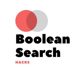 Логотип телеграм канала @booleansearch — Boolean Search Hacks
