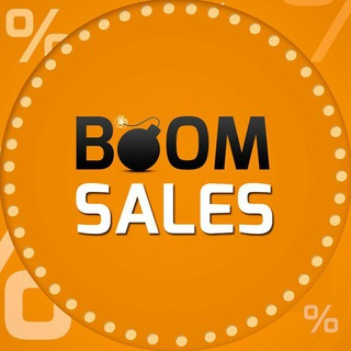 Логотип телеграм канала @boomsales — Boom Sales