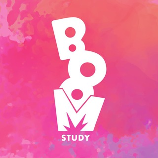 Логотип телеграм канала @boomstudy — Химия | Биология от BoomStudy