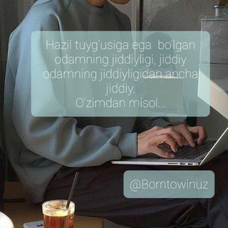 Telegram kanalining logotibi borntowinuz — Born To Win Uzb