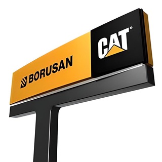 Telegram арнасының логотипі borusancatkazakhstan — Borusan Cat Казахстан