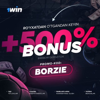 Telegram kanalining logotibi borzie_1win — 🚀BORZIE | LUCKY JET🚀