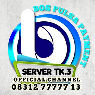 Logo saluran telegram bospulsaretail — OFFICIAL BOS PULSA PAYMENT TK3 RETAIL INFO