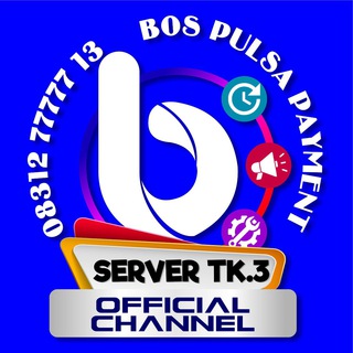 Logo saluran telegram bospulsasemarang — OFFICIAL H2H CHANNEL BOS PULSA PAYMENT - TK.3