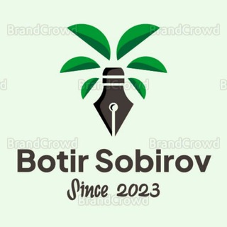 Telegram kanalining logotibi botir_sobirov — Botir Sobirov✍️