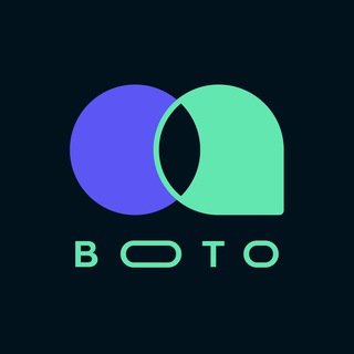 Логотип телеграм канала @botoeducation — AI и боты в HR | Boto