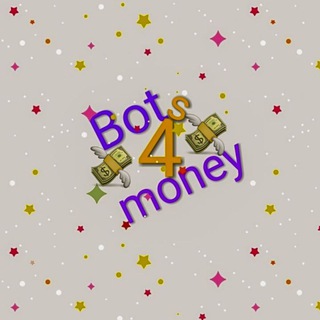 Логотип телеграм канала @bots4money — Заработок на ботах