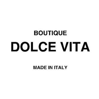 Логотип телеграм канала @boutiquedolcevita — DOLCE VITA