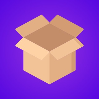 Логотип телеграм канала @box_w_stuff — box w/ stuff