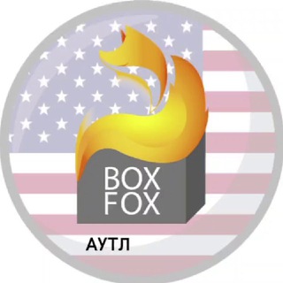 Логотип телеграм канала @boxfox_saleusa — 🦊 BoxFox Аутлет США