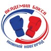 Логотип телеграм канала @boxingacademynn — Академия бокса (Golden Fighter) в Нижнем Новгороде