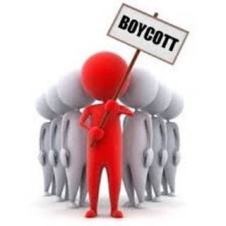Logo de la chaîne télégraphique boycottsuisse - L'appel à boycotter en Suisse Infos