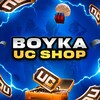 Логотип телеграм канала @boykaucshop — BOYKA UC SHOP