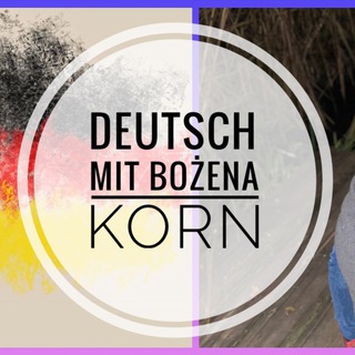 Логотип телеграм канала @bozenakorn — Deutsch mit Bozena Korn 🇩🇪