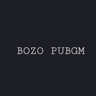 Telegram kanalining logotibi bozo_pubgm — Bozo pubgm