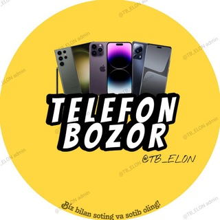 Telegram kanalining logotibi bozor_telefon0 — Telefon Bozor ⚡️ (E'lon Bepul)