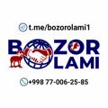 Logo saluran telegram bozorolami1 — BOZOR OLAMI