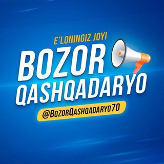 Telegram kanalining logotibi bozorqashqadaryo70 — BOZOR QASHQADARYO