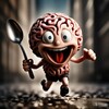 Логотип телеграм канала @brainfactshub — Мозговой бутерброд