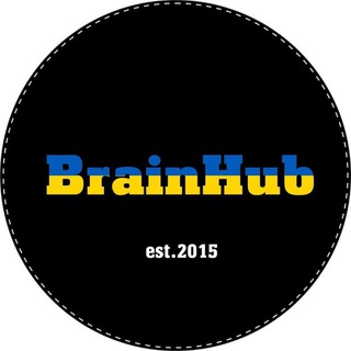 Логотип телеграм -каналу brainhubua — BrainHub