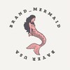 Логотип телеграм канала @brand_mermaid — Brand_mermaid | Выкуп товаров из США и Европы