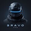 Логотип телеграм канала @bravovpn — BRAVO VPN