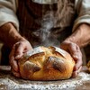 Логотип телеграм канала @bread_on_time — ХЛЕБ