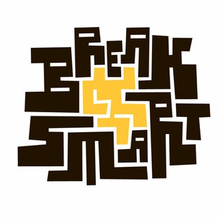 Логотип телеграм канала @breaksmart — BREAK SMART