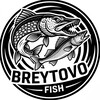 Логотип телеграм канала @breytovofish — Рыбалка на Рыбинском водохранилище (Брейтово)
