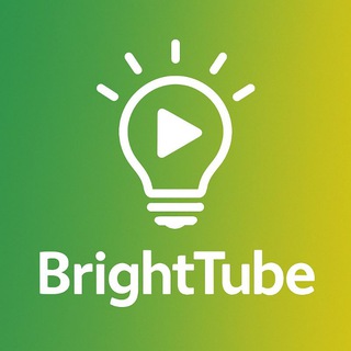 Telegram channel BrightTube official logo