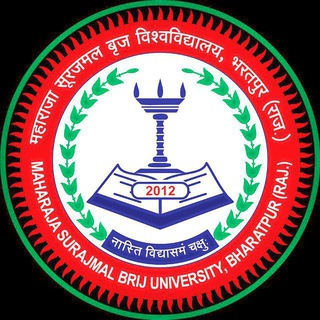 टेलीग्राम चैनल का लोगो brijuniversitybharatpur — maharaja surajmal brij university bharatpur 2022-23