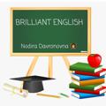 Telegram channel BRILLIANT ENGLISH Nodira Davronovna logo