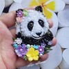 Логотип телеграм канала @brilyantovaya_panda — Бриллиантовая панда I Стразы канитель кристаллы